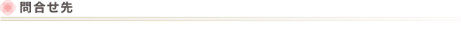問合せ先